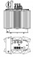 Трансформатор силовой ТР Р 1000 10 0,4 фото чертежи завода производителя