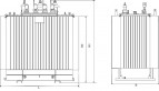 Трансформатор ТМГ 630 10 0,4 фото чертежи завода производителя