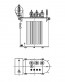 Трехфазный масляный трансформатор 63 6 0,4 фото чертежи завода производителя